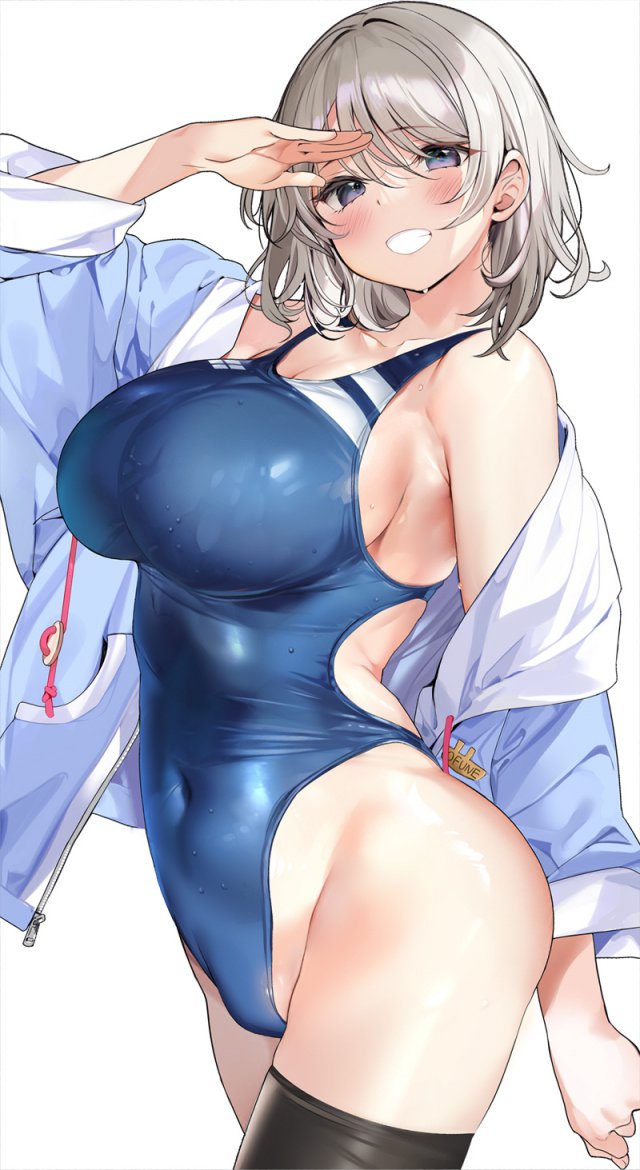 【二次】競泳水着を着た女の子の画像　その１０